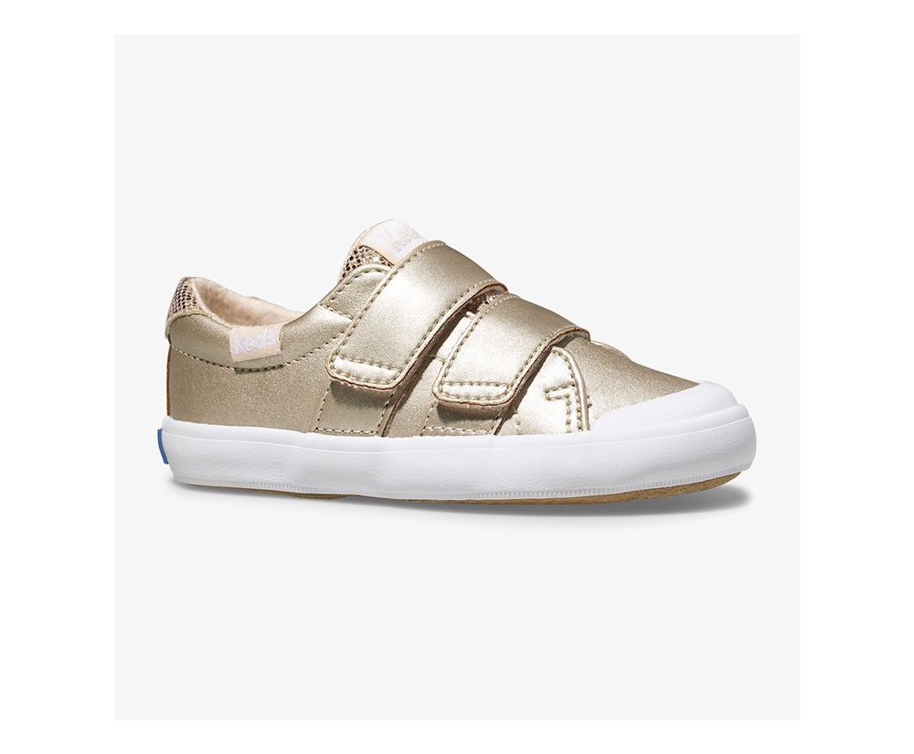 Keds Slip Ons Rose Gold - Courtney - Kids SMLPCT-650